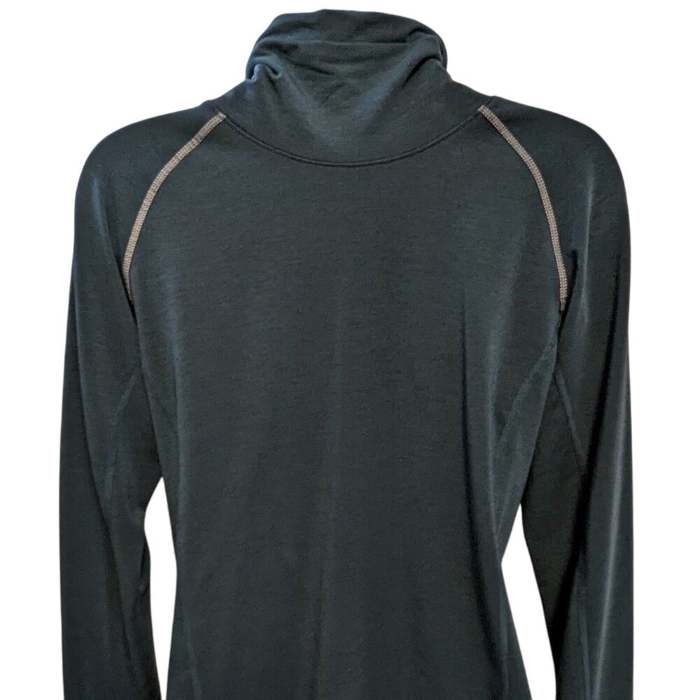 #234 Nike DriFit Mock Turtleneck Athletic Top Long Sleeve Size Small
